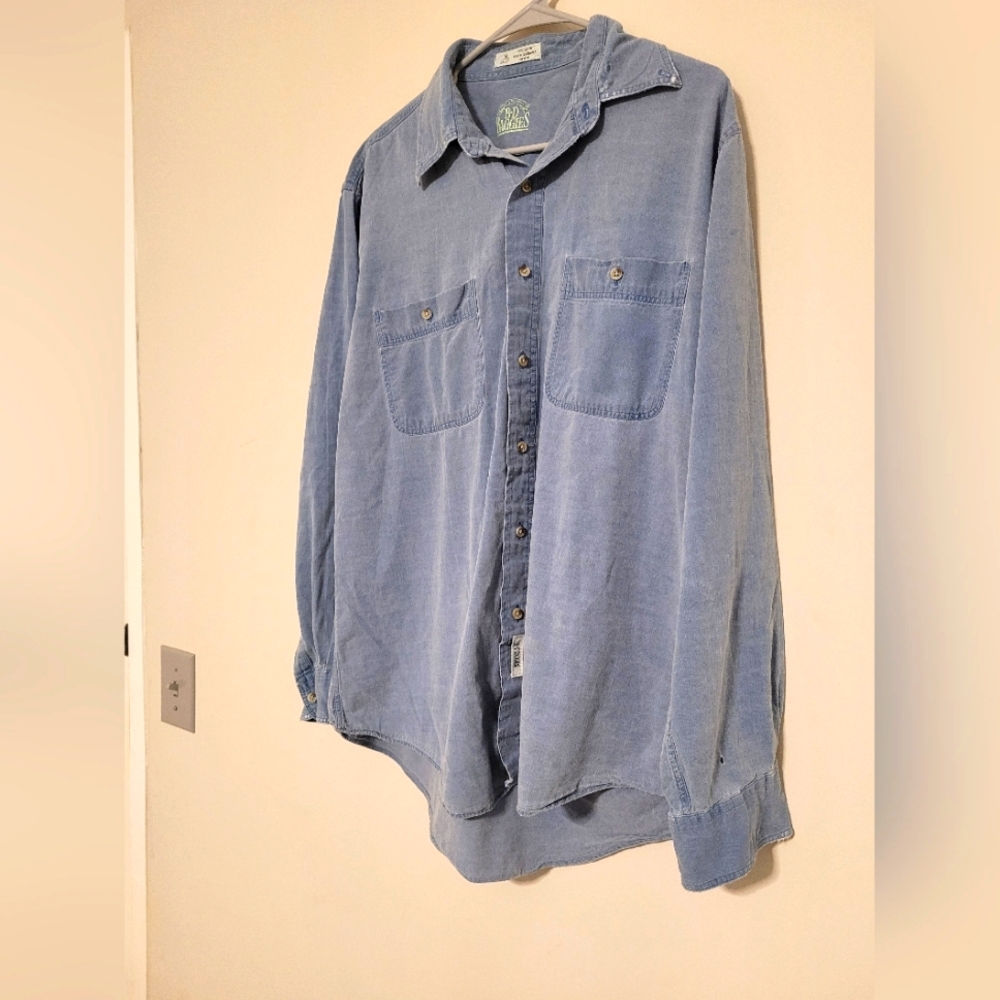 B•D Baggies vintage button up 100% cotton 16/34-35